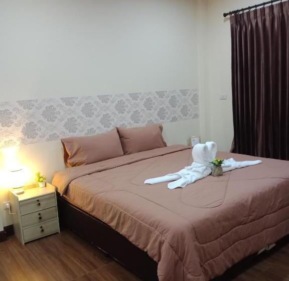 اتاق استاندارد با چشم‌انداز باغ, Little Lotus Siam Guesthouse At Rawai