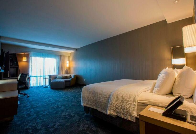 キングサイズベッドのスタンダードルーム, Courtyard By Marriott Jackson Airport/pearl