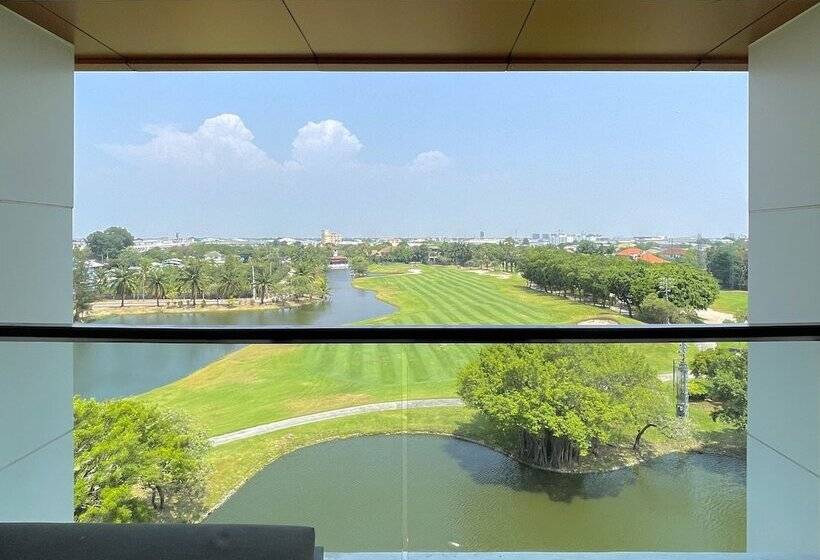 Quarto Standard Cama Casal Vista Golf, Le Meridien Suvarnabhumi, Bangkok Golf Resort And Spa