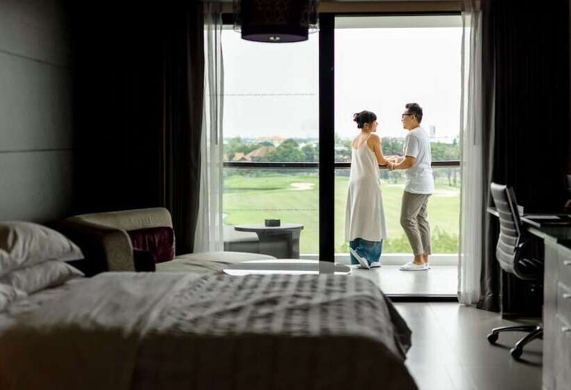 Quarto Standard Cama Casal Vista Golf, Le Meridien Suvarnabhumi, Bangkok Golf Resort And Spa