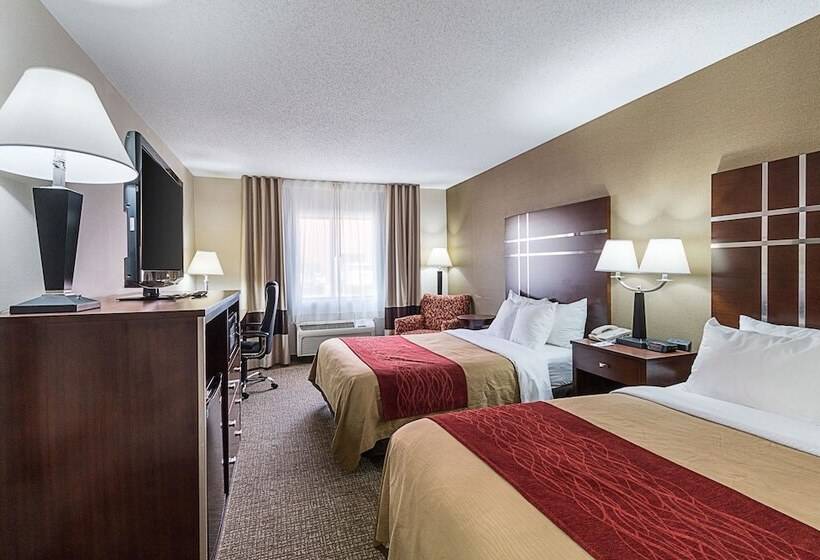 스탠다드 룸 더블 침대 2개, Quality Inn Parkersburg Northvienna