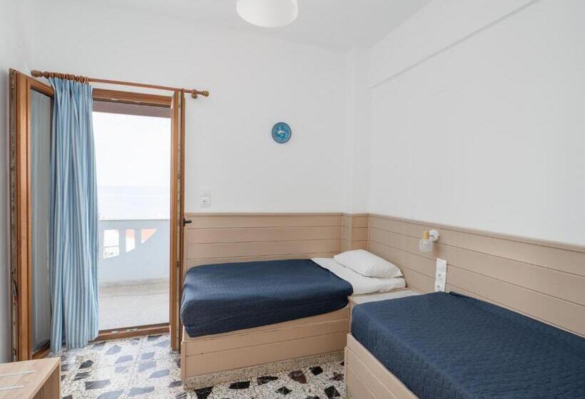 آپارتمان 2 خوابه با چشم‌انداز دریا, Spiros Soula Family Hotel & Apartments