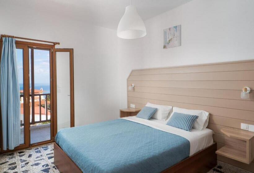 آپارتمان 1 خوابه با چشم‌انداز دریا, Spiros Soula Family Hotel & Apartments