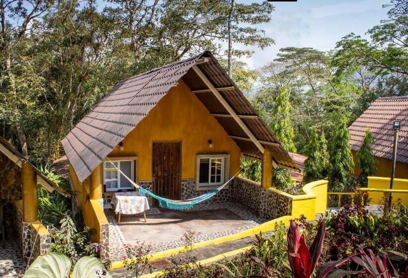 Люкс Deluxe Кровать Кинг, Refugio Cariguana