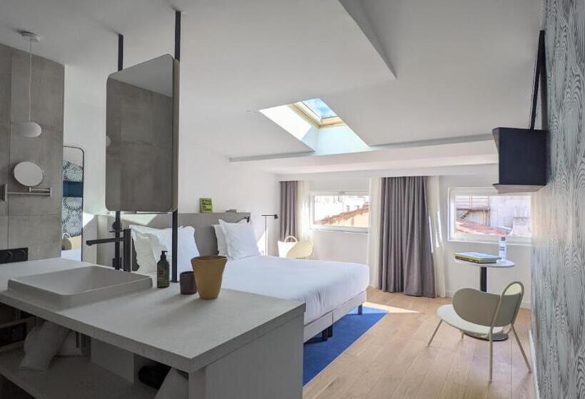 带大床的高级房间, Maison Juste