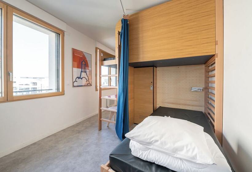 Lit en Chambre Commune, Ucpa Sport Station Hostel Paris