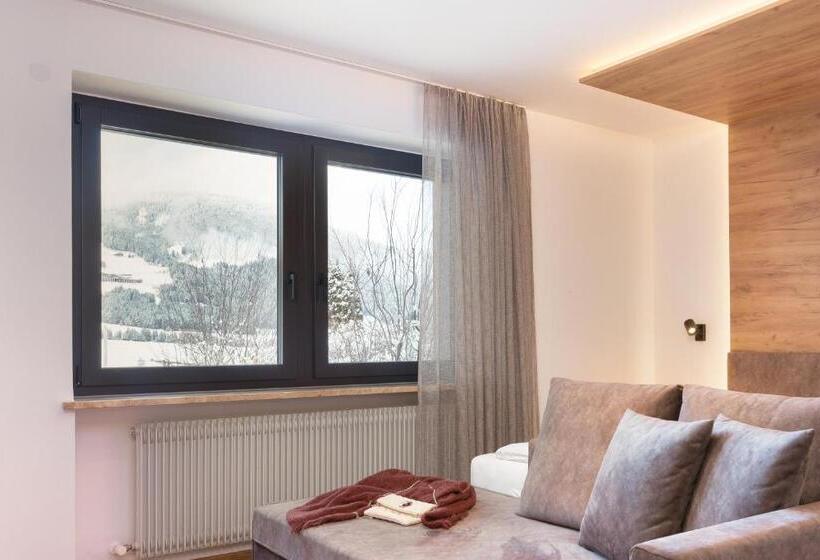 带1个卧室的带阳台的公寓, Family Aparthotel Winklwiese