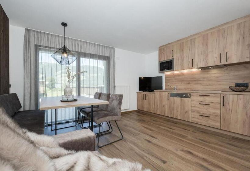 带1个卧室的带阳台的公寓, Family Aparthotel Winklwiese
