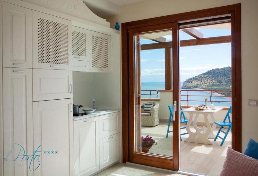 Апартаменты 1 Спальня Вид на Море, Residence Il Porto