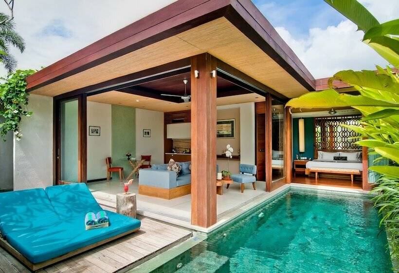 Вилла с 1 спальней и бассейном, Maca Villas & Spa Bali