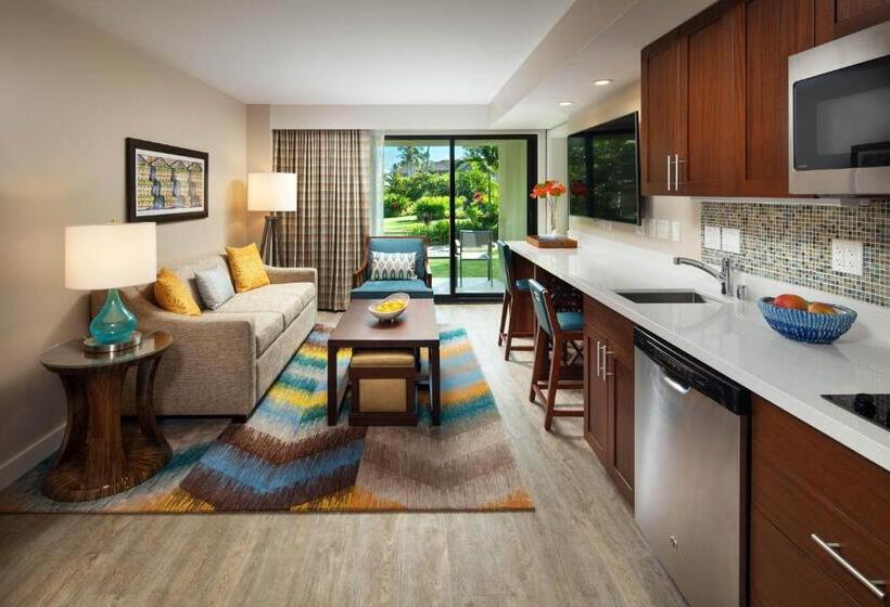 Вилла 1 Спальня Вид на Сад, Sheraton Kauai Resort Villas