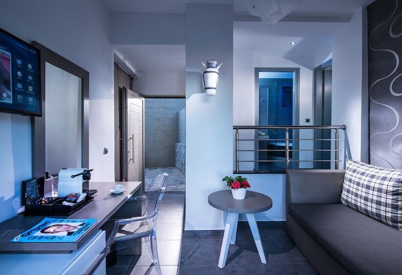 سوییت سوپریور با چشم‌انداز دریا, Happy Cretan Suites