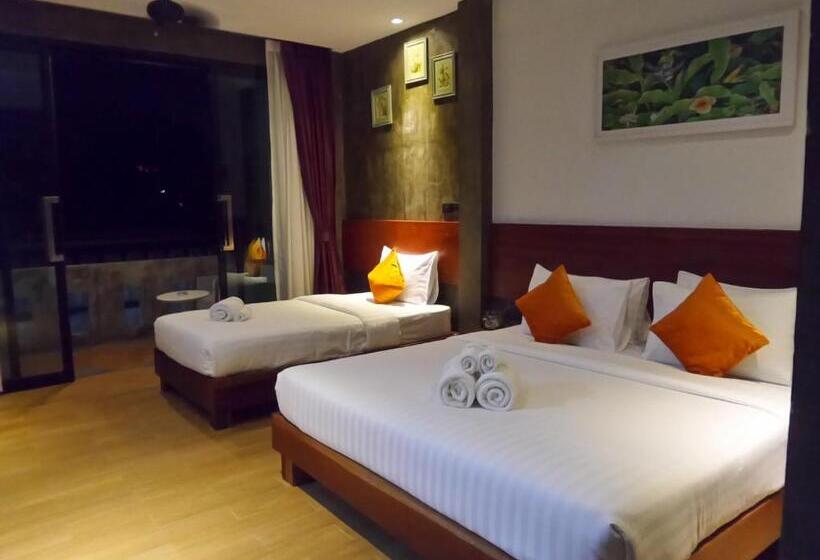 غرفة كومفورت ثلاثية, Green View Village Resort   Sha Plus