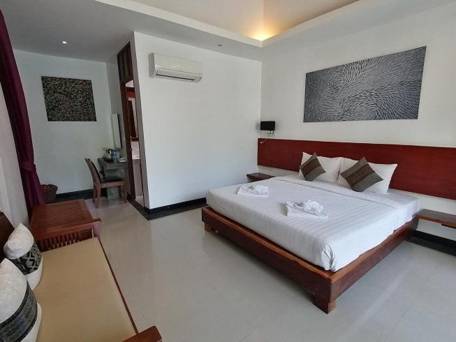 غرفة قياسية مطلّة علي حمام السباحة, Green View Village Resort   Sha Plus