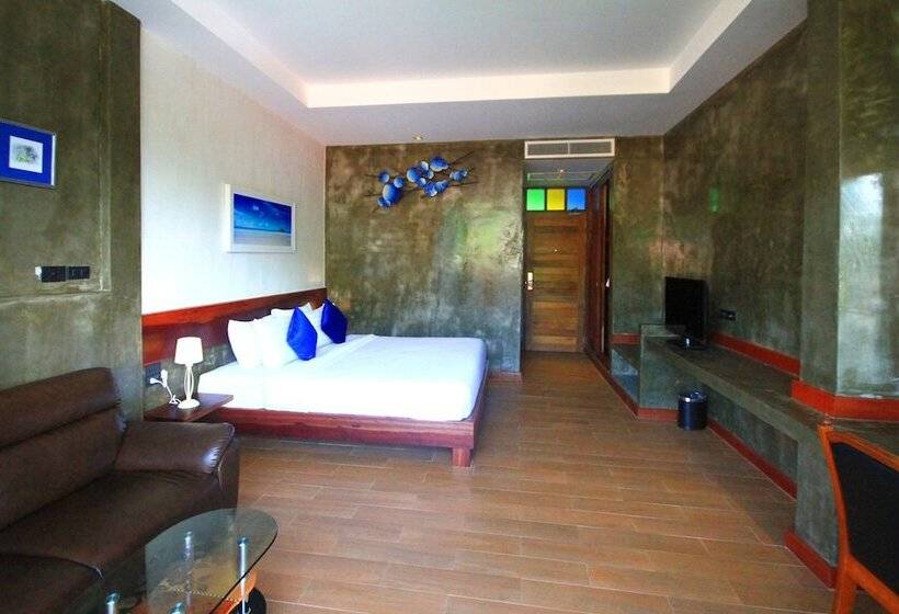 غرفة كمفورت مع بلكونة, Green View Village Resort   Sha Plus