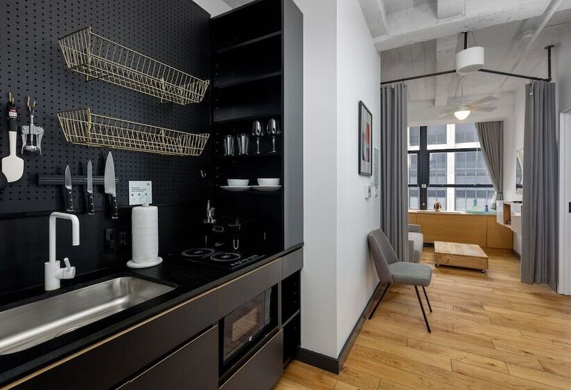 آپارتمان 1 خوابه, Placemakr Wall Street