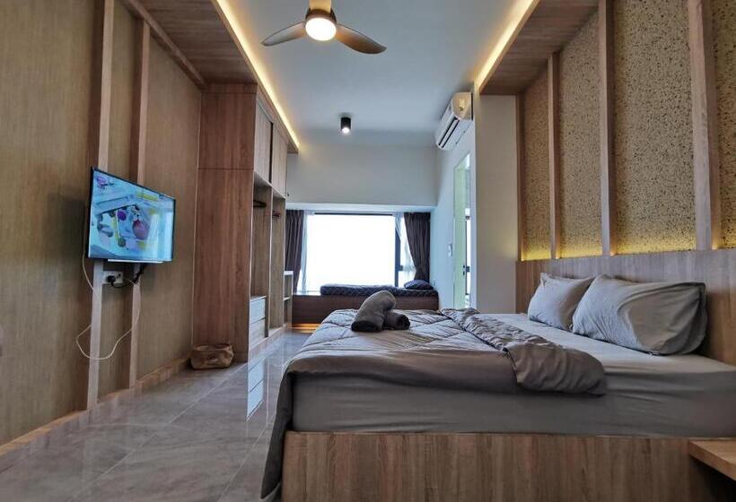 آپارتمان 1 خوابه با چشم‌انداز دریا, Thermospace Imperio B2531 Melaka City