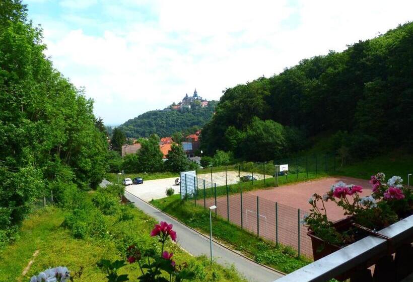 اتاق استاندارد با بالکن, Regiohotel Schanzenhaus Wernigerode