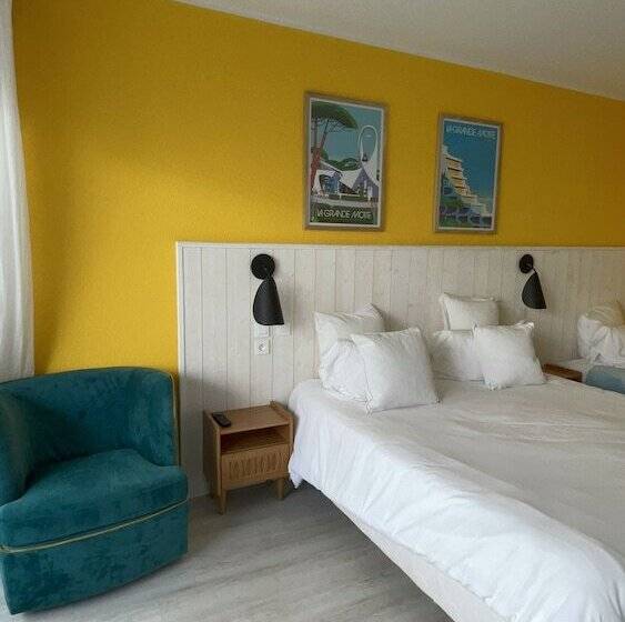Трехместный Номер Классика, Hôtel Saint Clair, Côté Plage