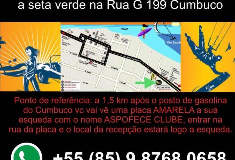 غرفة سوبيريور رباعية, E Pousada Cumbuco Guesthouse