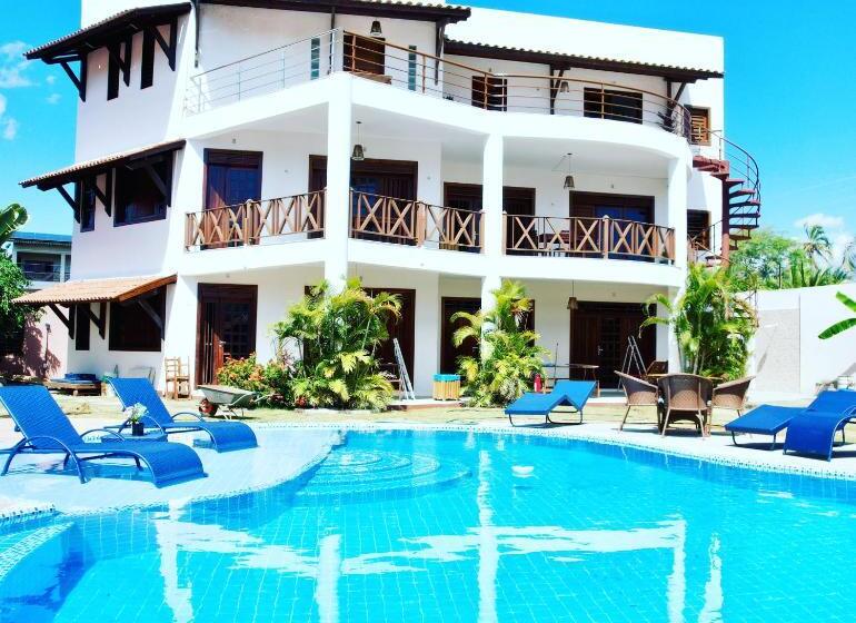 شقة غرفتين, E Pousada Cumbuco Guesthouse