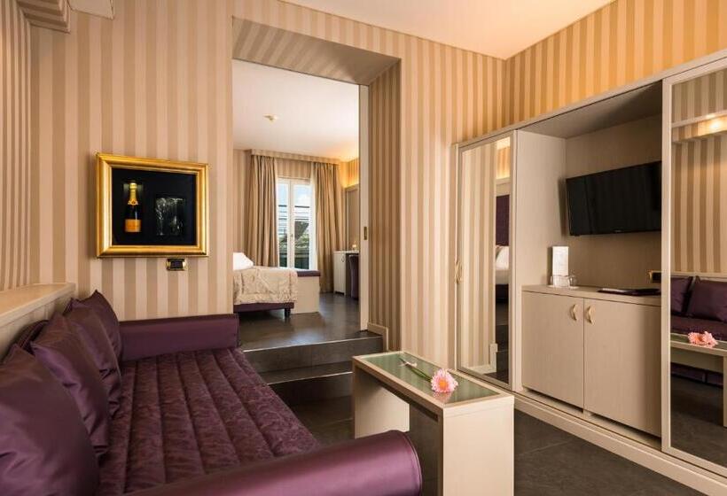 Люкс Deluxe Кровать Кинг, Villa Nicolli Romantic Spa Resort   Adults Only