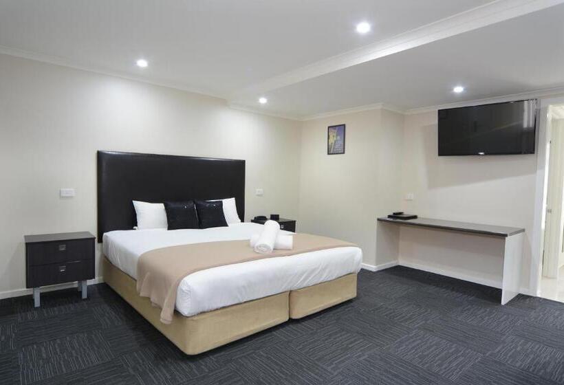 장애인을 위한 킹사이즈 침대 스탠다드 룸, City Centre Motel
