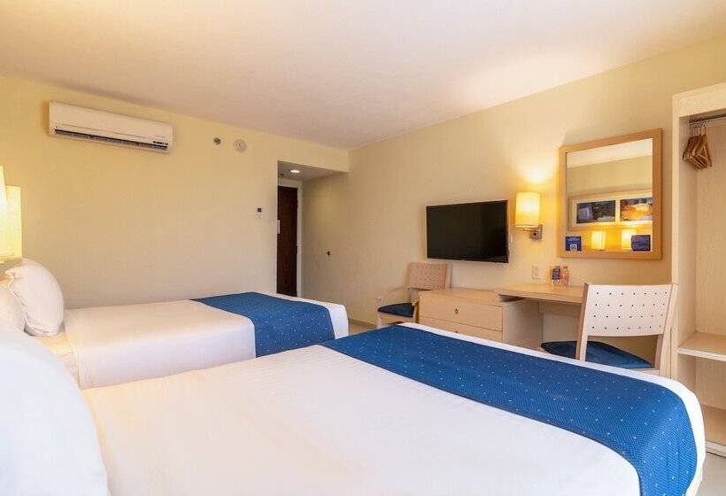 Номер Стандарт 2 Двуспальные Кровати, City Express By Marriott Playa Del Carmen