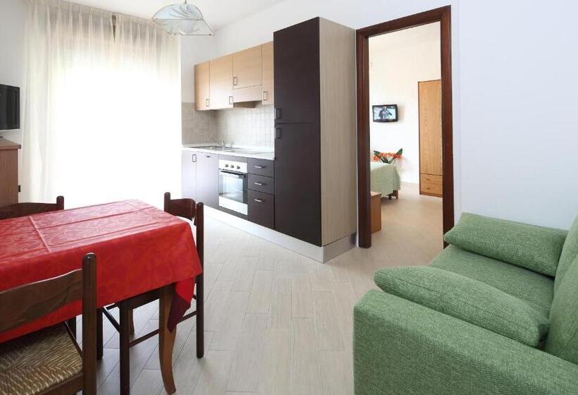 Апартаменты 1 Спальня, Residence Hotel Kriss