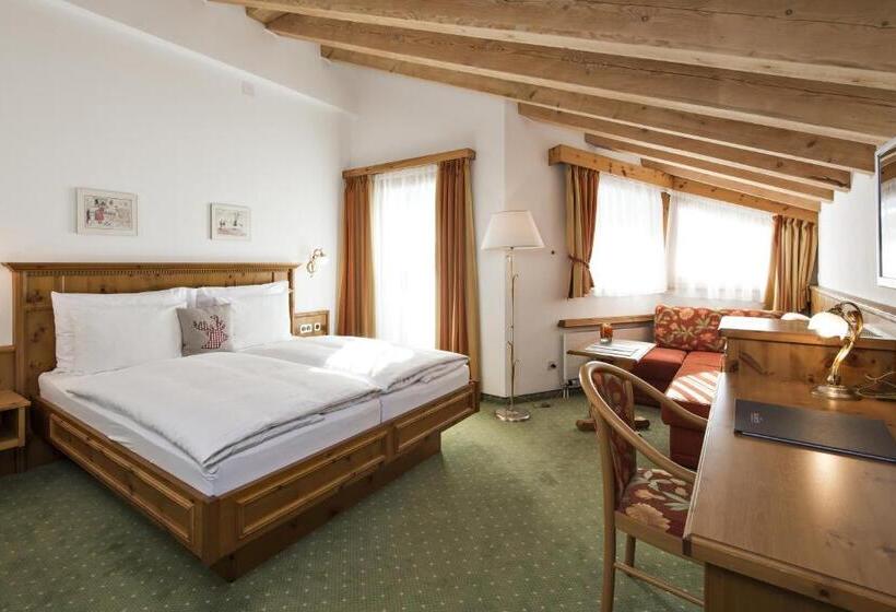 اتاق سوپریور با بالکن, Chalet Silvretta Hotel & Spa