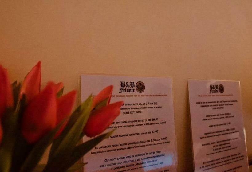 带共用浴室的标准房间, B&b Fetonte