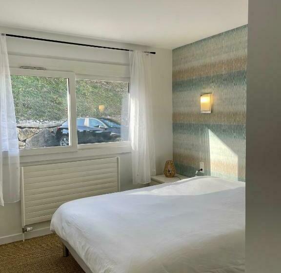 Апартаменты 1 Спальня Нижний Этаж, Camp De Base Sur Le Lac Du Bourget