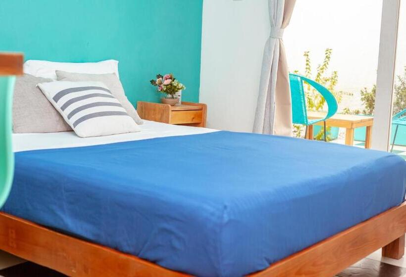 اتاق استاندارد با تراس, Puerta Aqua By La Puerta Hostels