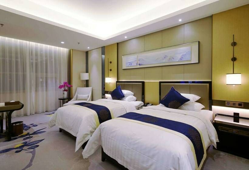 디럭스 룸, Qingshan Hotel Baotou（yingbin Building）