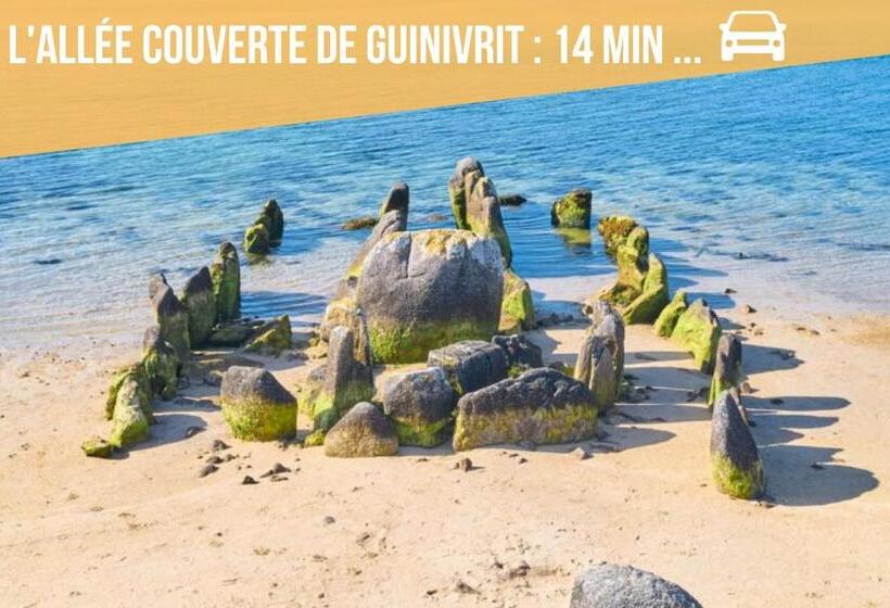 Номер Deluxe, La Casa Du Dolmen Clara, Balnéo Privée, Entre Terre Et Mer