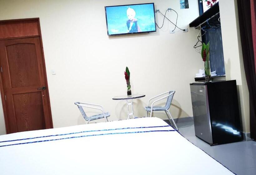 اتاق استاندارد با تخت بزرگ, Hostal Cordillera Azul