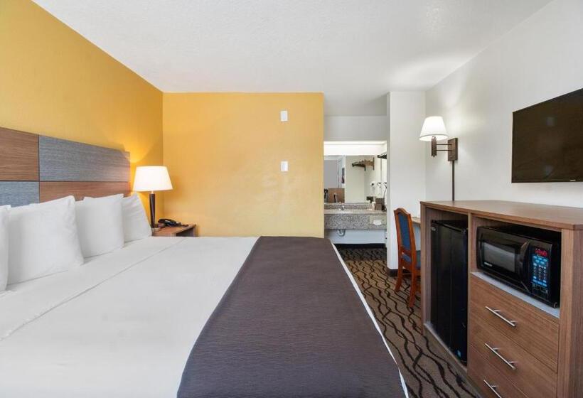 اتاق استاندارد با تخت بزرگ, Motel 6 Galveston, Tx Seawall