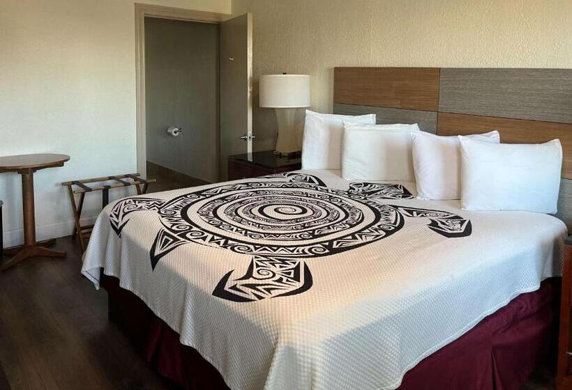 اتاق استاندارد با تخت بزرگ, Motel 6 Galveston, Tx Seawall