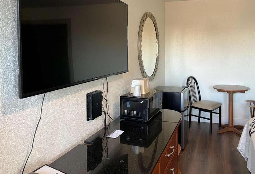 اتاق استاندارد با تخت بزرگ برای معلولان, Motel 6 Galveston, Tx Seawall