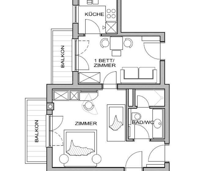 Апартаменты 1 Спальня, Sonnblick Apartments Und Zimmer   Nationalpark Sommercard Inklusive