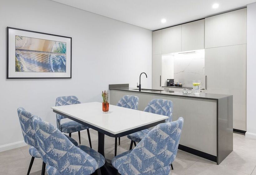 침실 2개 스위트, Meriton Suites Surfers Paradise