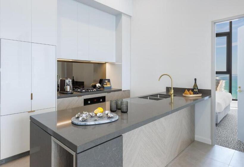 1침실 펜트하우스 아파트, Meriton Suites Surfers Paradise