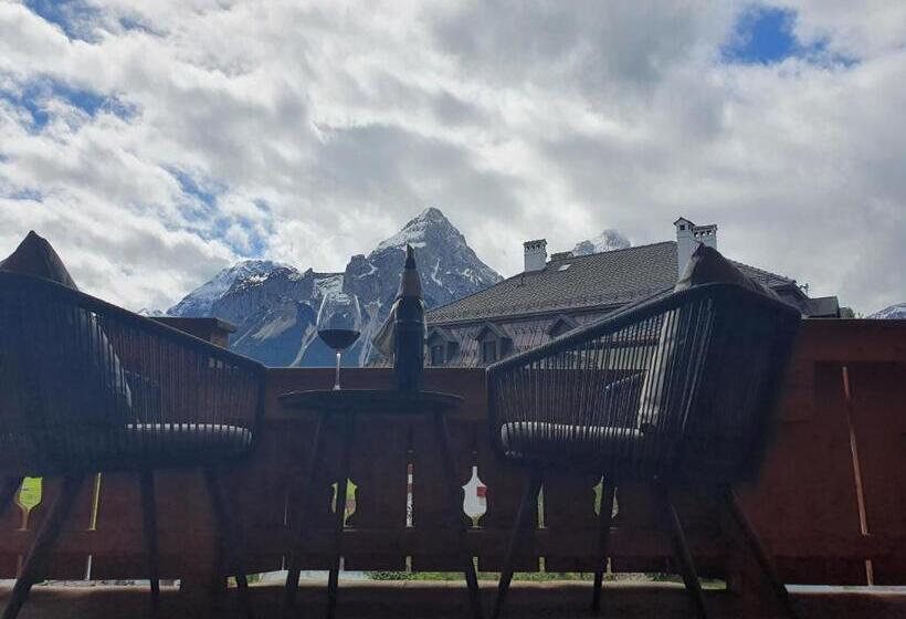 Апартаменты 1 Спальня с Видом, Apart Haus Alpenhof
