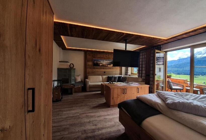 Апартаменты 1 Спальня с Видом, Apart Haus Alpenhof
