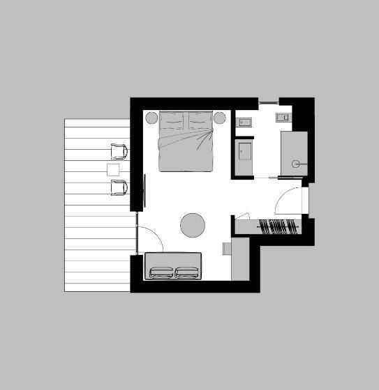 Номер Стандарт с Балконом, Villa Enrica