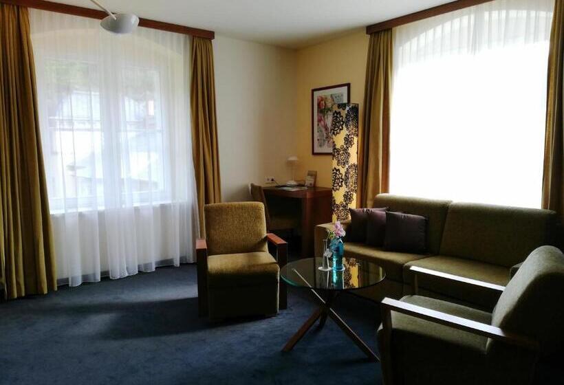 Апартаменты Дюплекс 1 Спальня, Parkhotel Bad Schandau Mit Spa