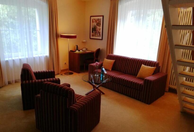 Апартаменты Дюплекс 1 Спальня, Parkhotel Bad Schandau Mit Spa