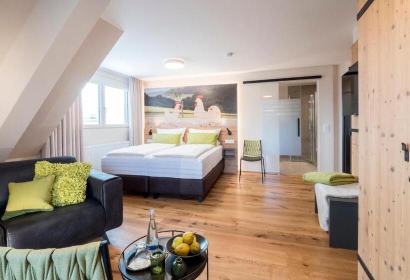 Номер Deluxe с Балконом, Landhotel Gasthaus Zum Pflug
