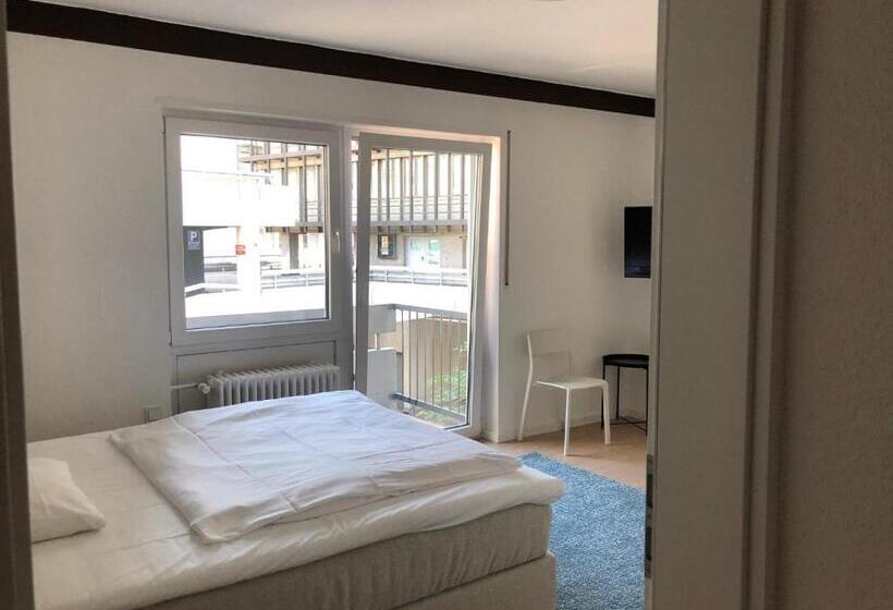 标准工作室带阳台, City Hotel Und City Apartments Centrum