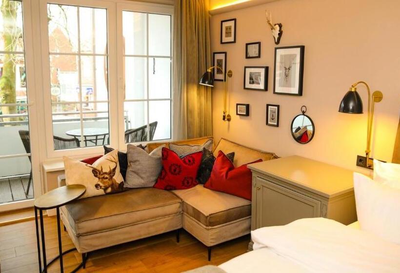 اتاق ساده با بالکن, Nordseehotel Kröger